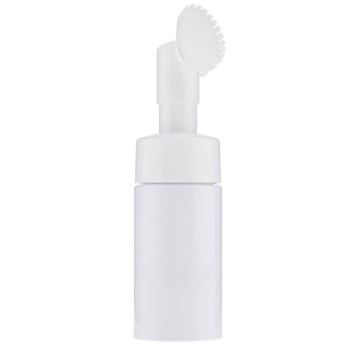 CP7207 100 ml White Foaming Bottle With Brush