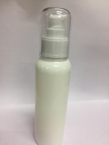 CP7197 200 ml White Pet Bottle with White Cream Pump