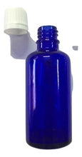 Load image into Gallery viewer, CP7148 50 ml Blue Glass Bottle