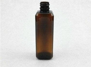 CP0090 100 ml Amber PET Bottle with square neck
