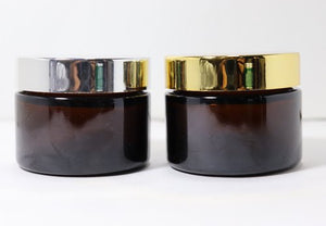 CP7147 15 Gm Amber Jar With Golden Cap