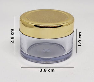 CP7234 30 gm tpt san jar with golden cap
