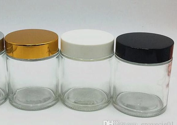 CP7146 100 GM Clear Glass Jar With Cap(lead time : 60 days)