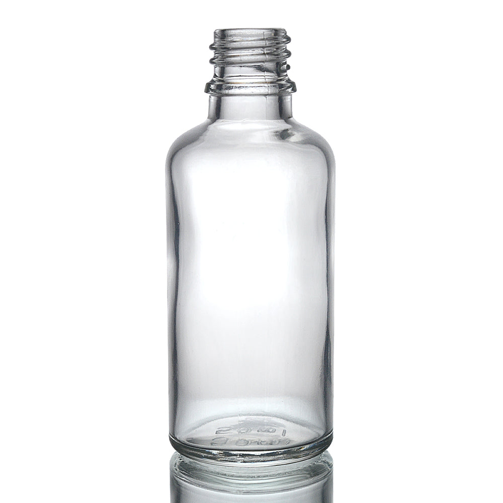 CP7122 50 ml Clear Glass Bottle