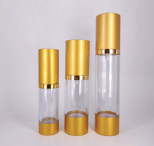 Load image into Gallery viewer, CP7159 Matte Gold Airless Bottle
