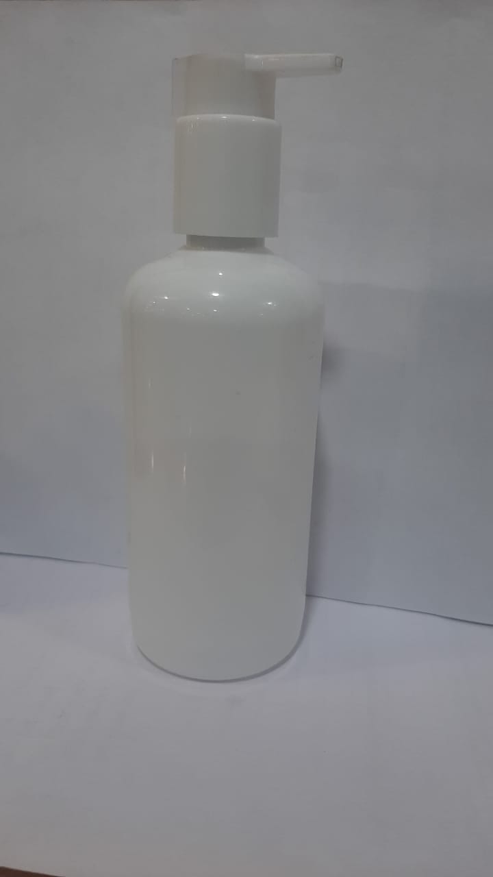 CP7199 300ml White France pet bottle With White Beak Pump