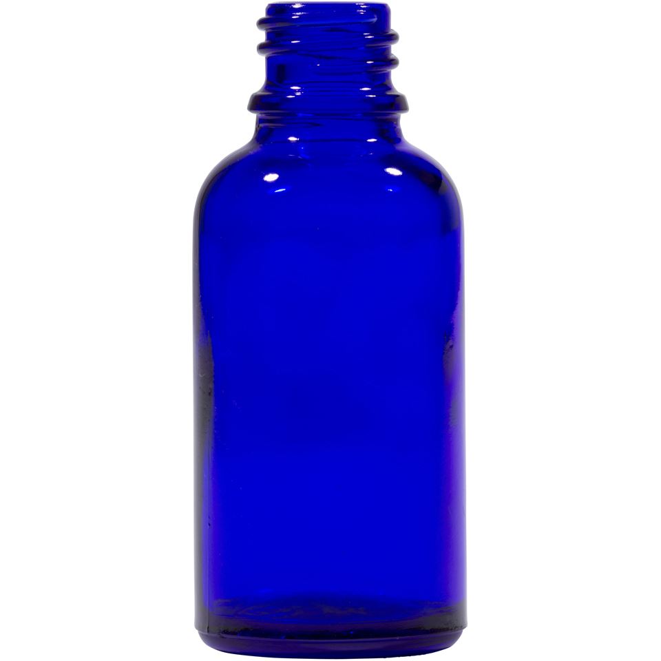 CP7148 50 ml Blue Glass Bottle