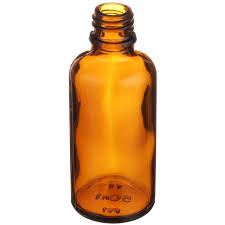 CP7123 50 ml Amber Glass Bottle