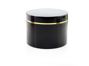 CP7098 275 gm Black Jar with golden ring(l.t -20 days)