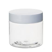 CP7011 200 gm Transparent Pet Jar White Cap